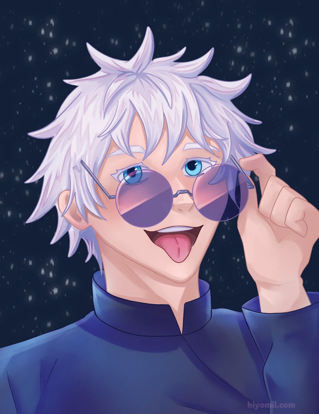 Gojo 8.5x11inch Print | Hiyomii